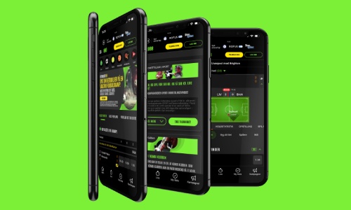 Du kan naturligvis også spille hos 888 Sport via mobilen - enten via app'en til iOS eller Android eller i browseren