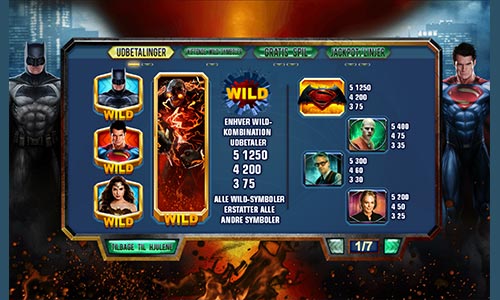 Spil Batman vs. Superman Dawn of Justice hos Bet365 Casino