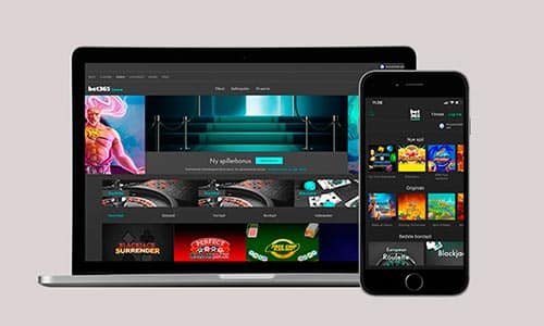 Spil hos Bet365 Casino på desktop eller mobil