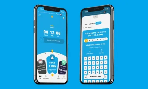 Du kan spille Keno på mobilen